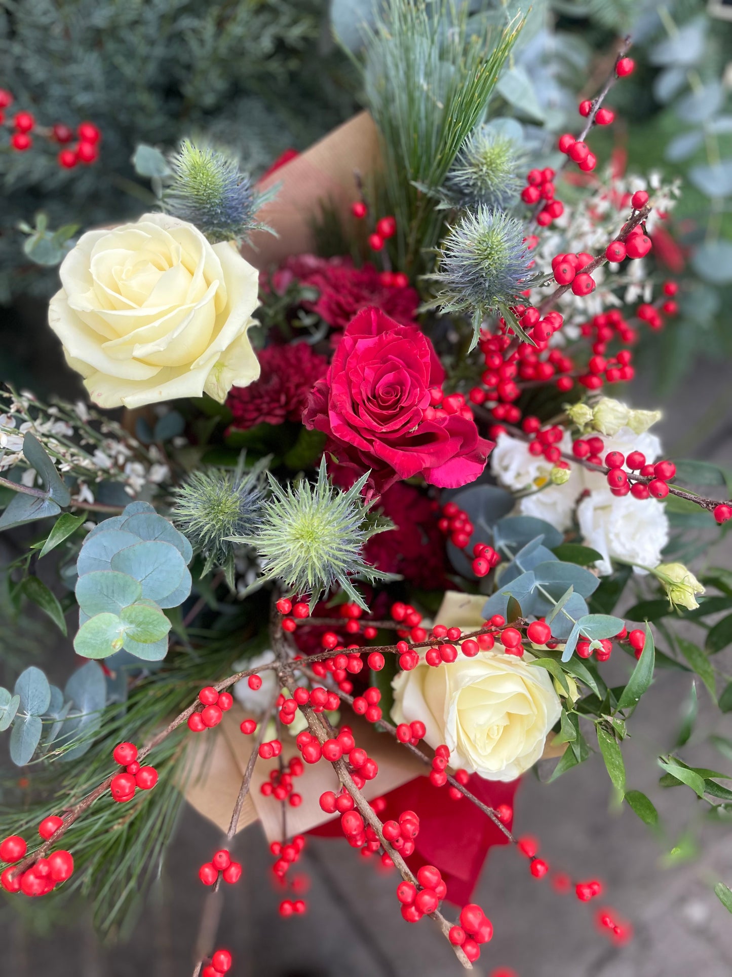 Christmas Reds bouquet