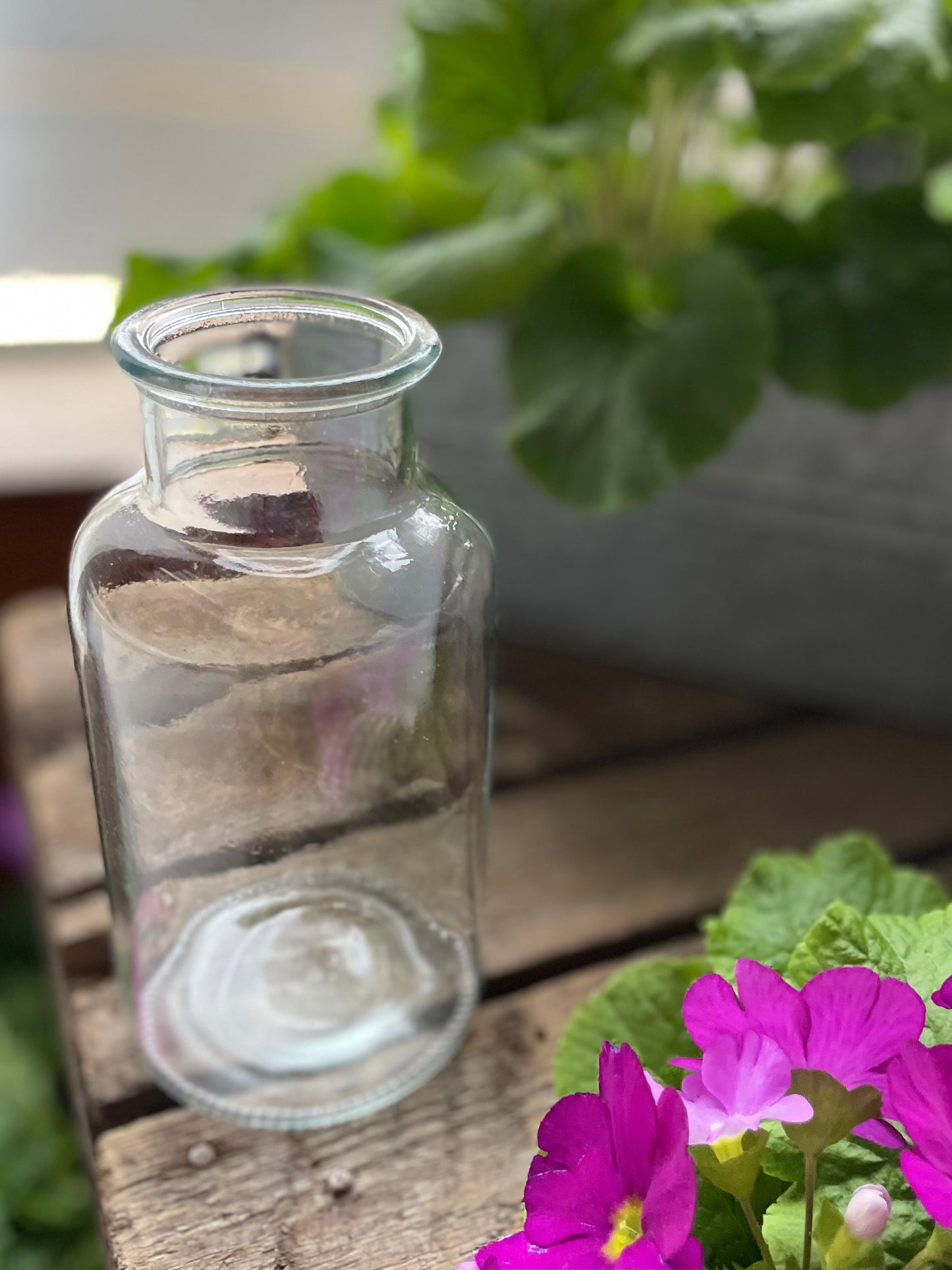 Apothecary jar - best for posies