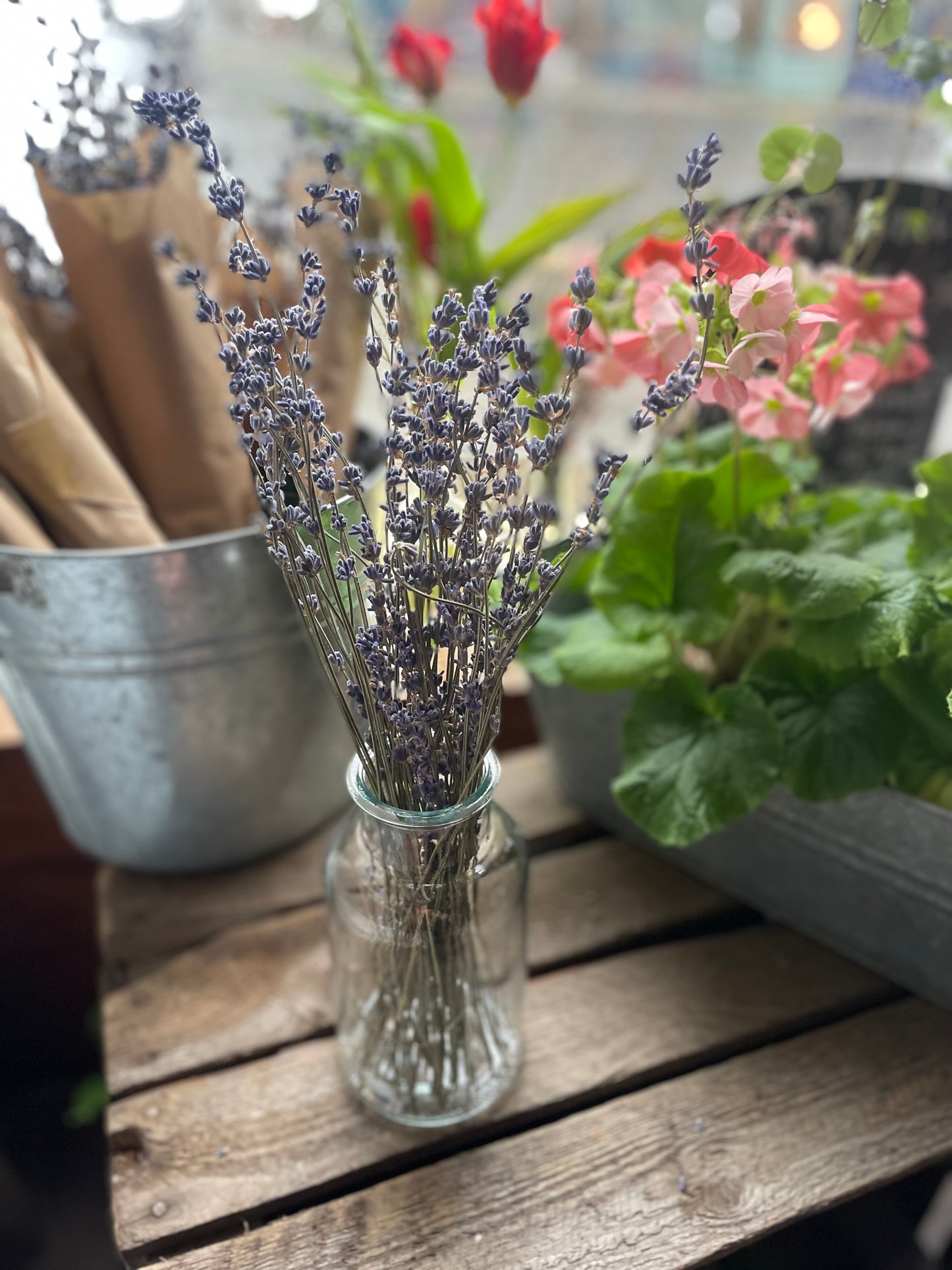 Apothecary jar - best for posies