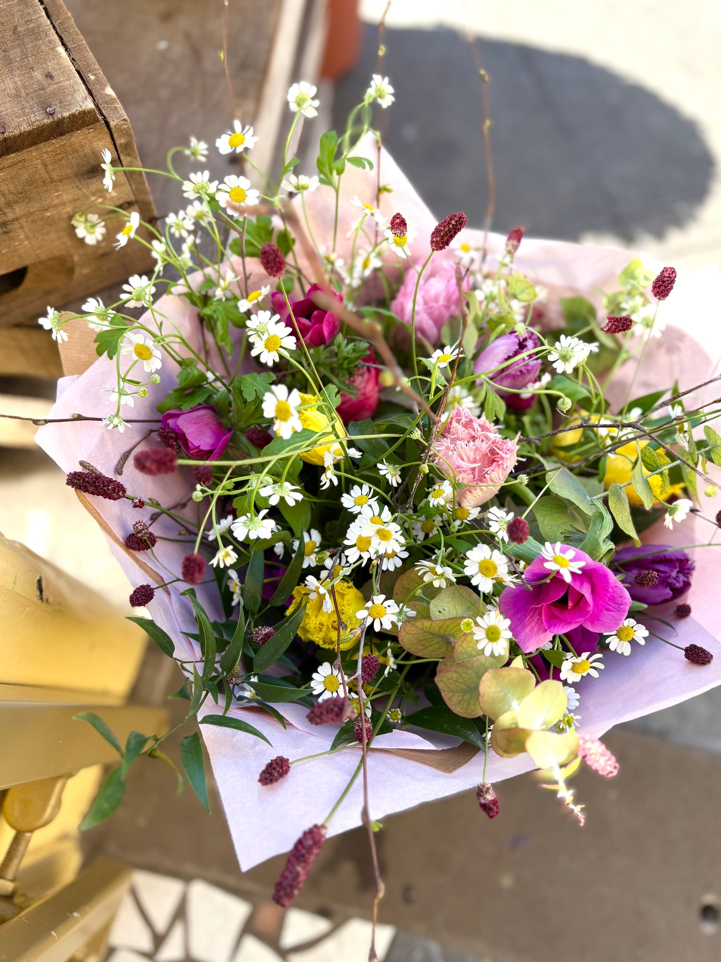 Easter bouquet - available from Wednesday 16th April