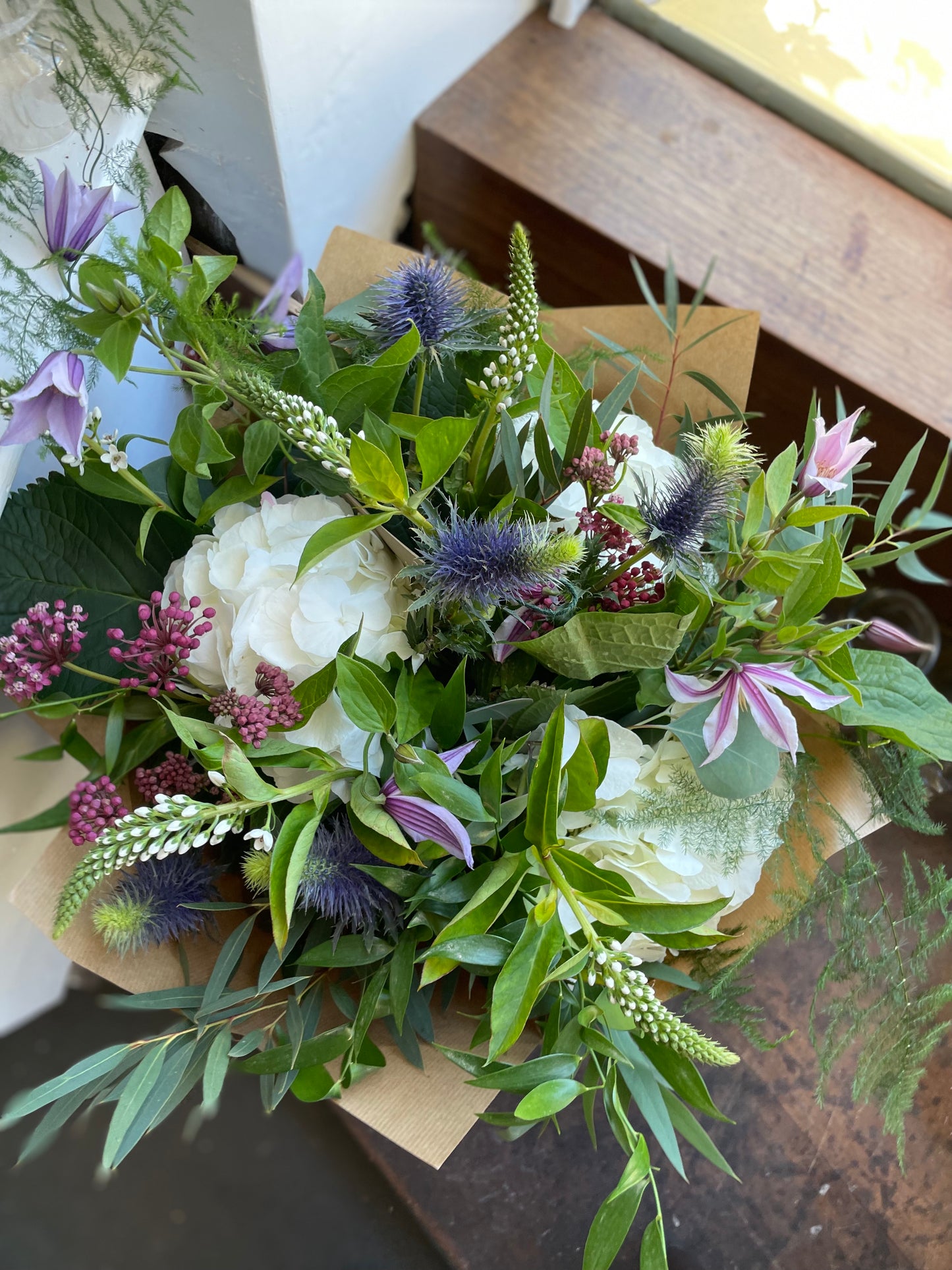 Wildflower Blues bouquet