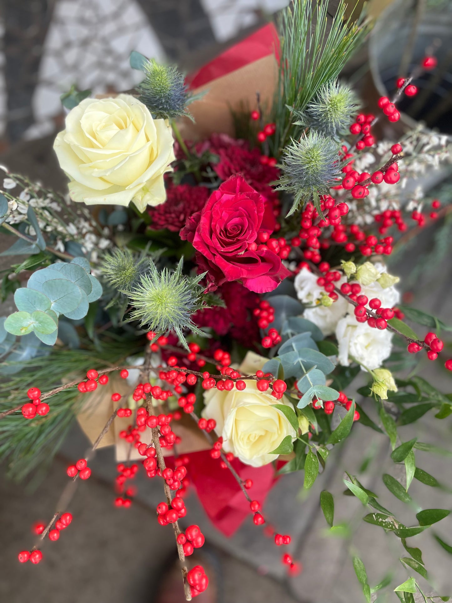 Christmas Reds bouquet