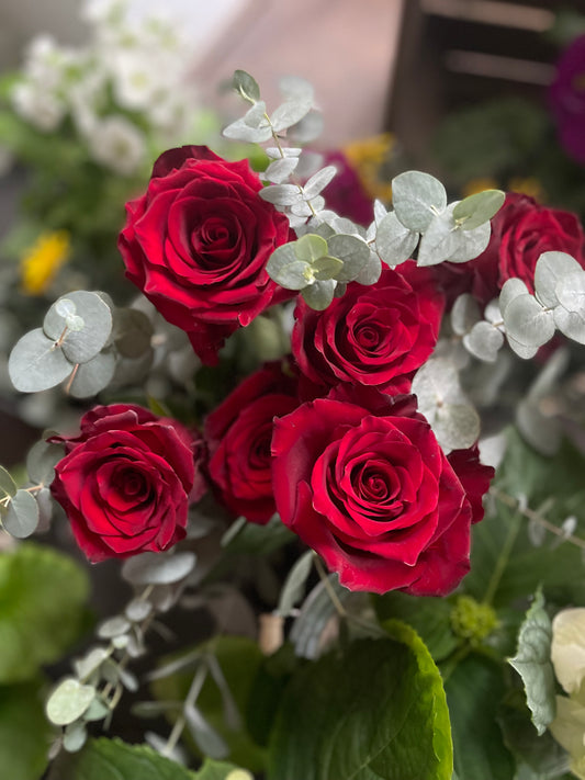 Classic Red Rose bouquet