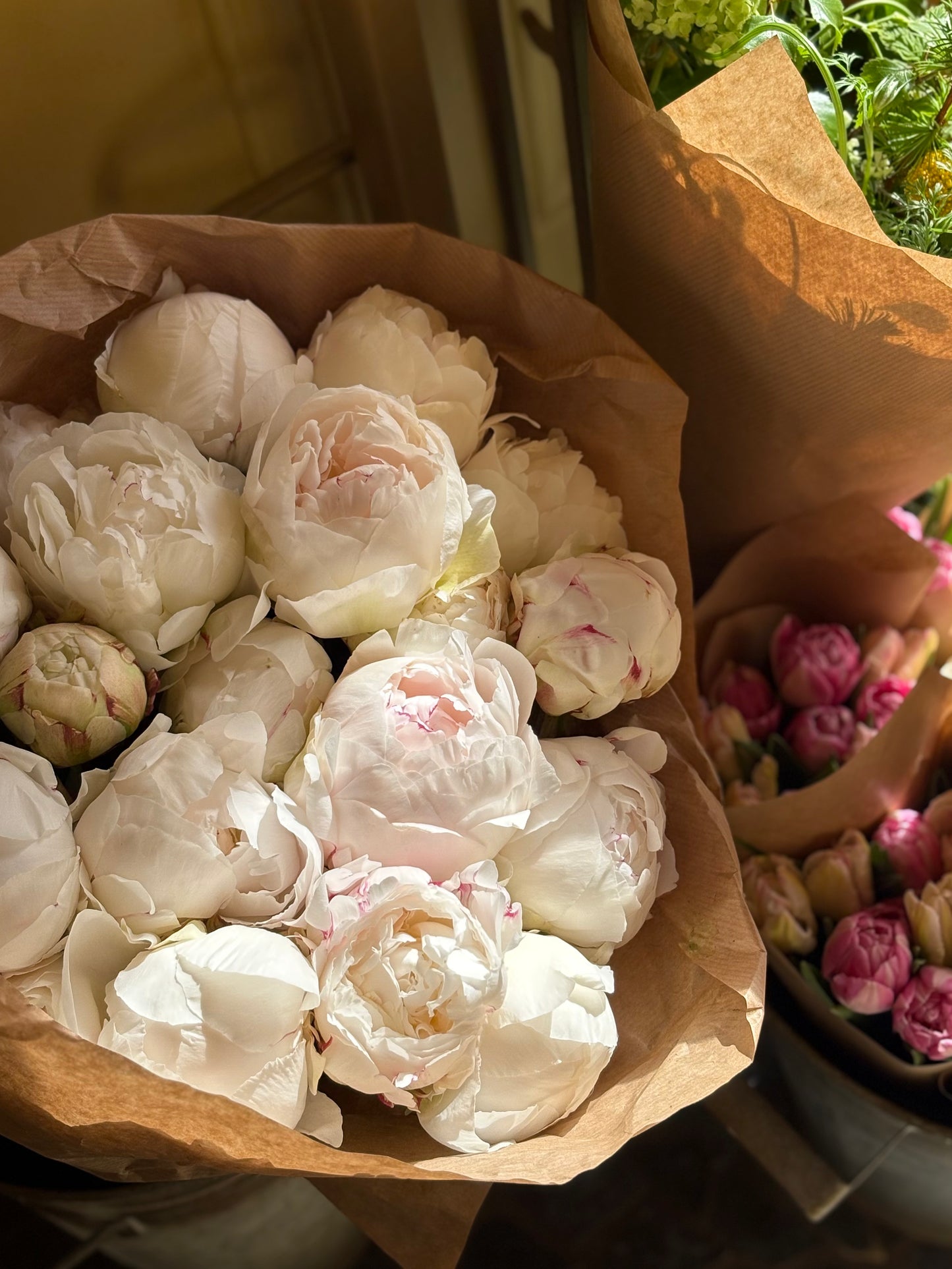 Simply Peonies bouquet - available April - June