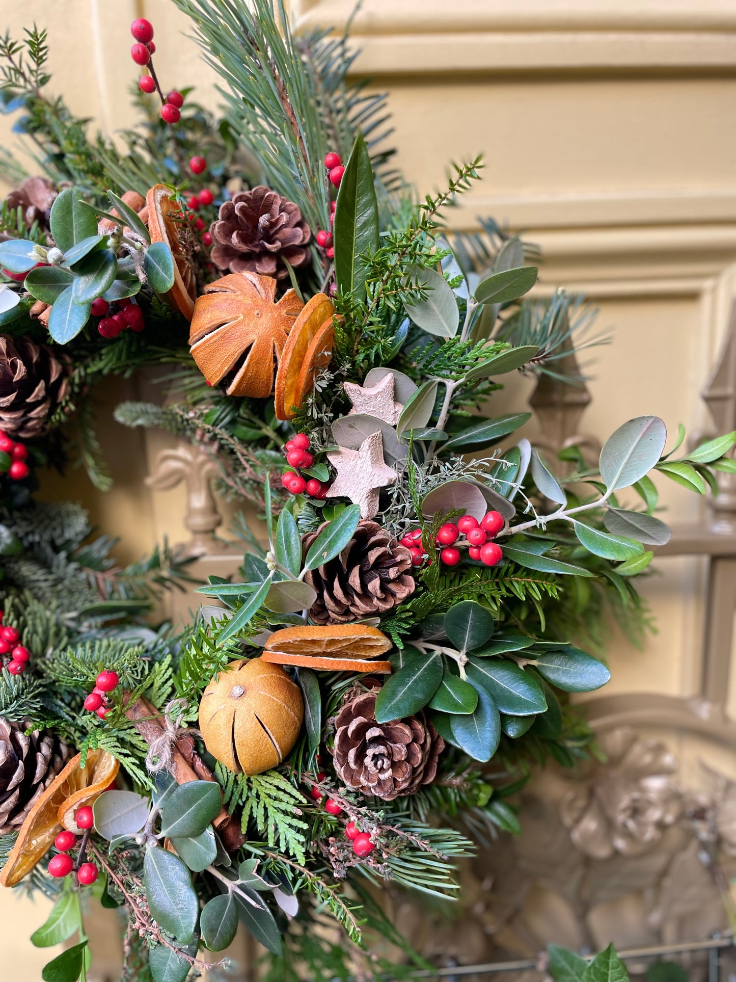 Classic Christmas wreath