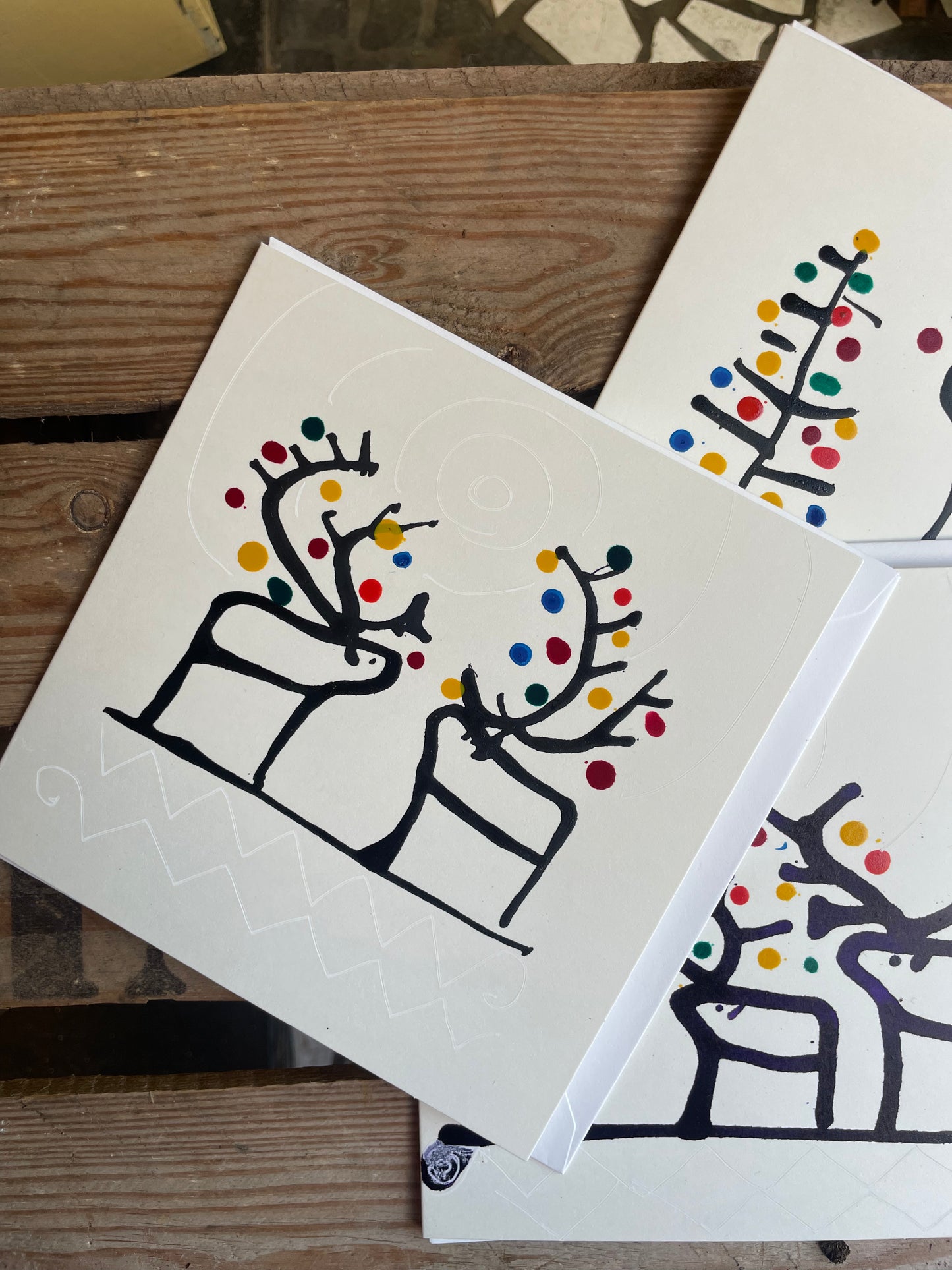 Sheena Wilson Hand-painted Christmas Cards