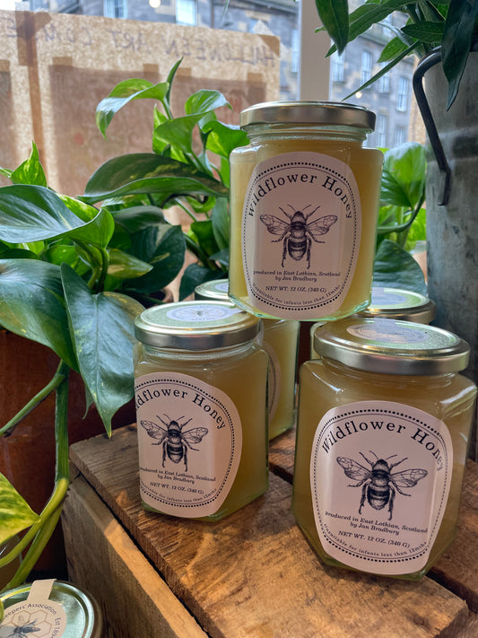 Wildflower honey from Edinburgh flower farm Amaranthus Flowers